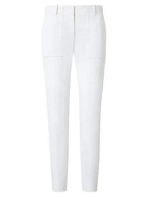 Franco Low-Rise Straight Pants