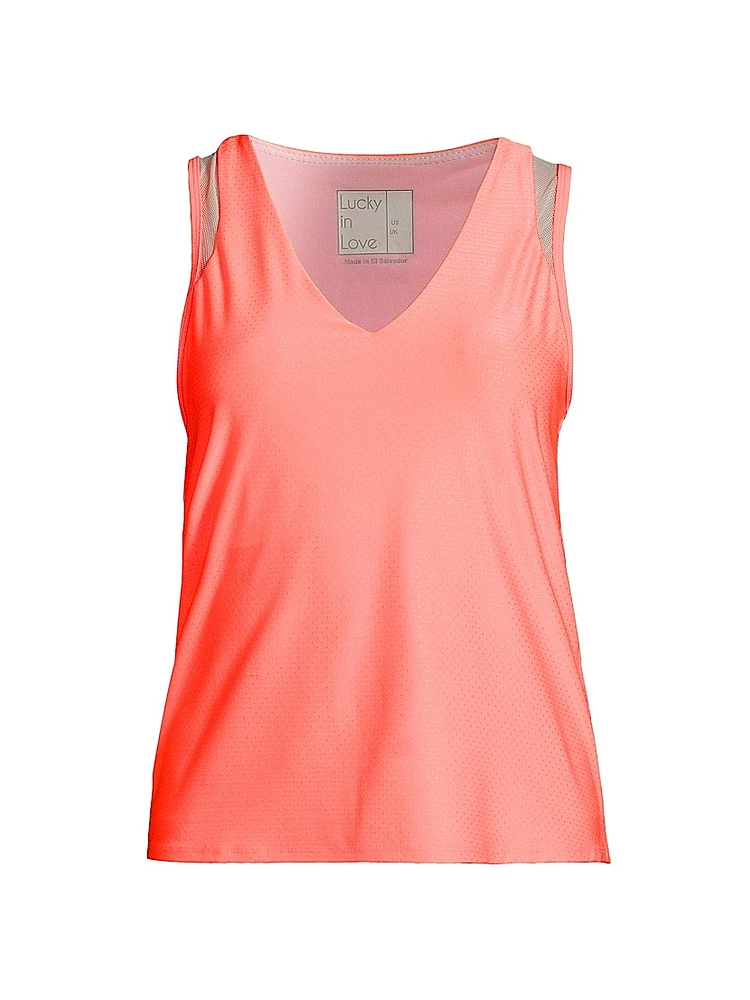 Shimmer V-Neck Tank