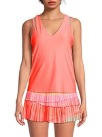 Shimmer V-Neck Tank