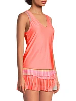 Shimmer V-Neck Tank