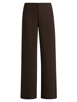 Vida Low-Rise Wide-Leg Pants