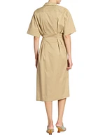 Delicky Wrap Shirtdress