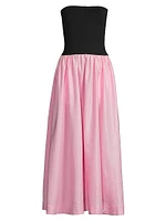Giselle Strapless Maxi Dress