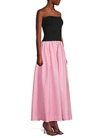 Giselle Strapless Maxi Dress