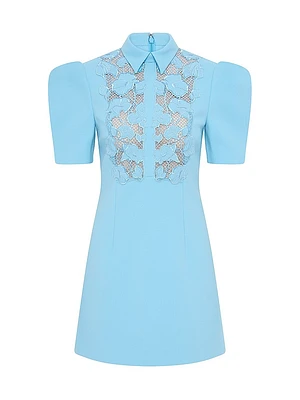 Skye Stretch-Crepe Minidress