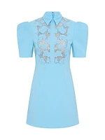 Skye Stretch-Crepe Minidress