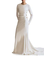 Lorna Ruched Gown