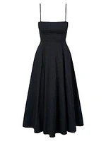Wylie Cotton A-Line Midi-Dress