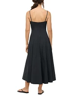 Wylie Cotton A-Line Midi-Dress