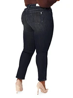 Plus Jasmine High-Rise Ankle-Length Skinny Jeans