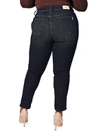 Plus Jasmine High-Rise Ankle-Length Skinny Jeans