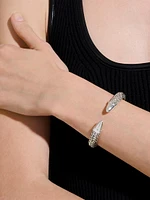 Spear Sterling Silver Flexible Cuff
