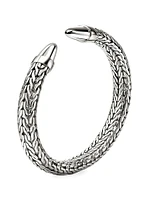 Spear Sterling Silver Flexible Cuff