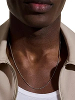 Sterling Silver Curb-Chain Necklace/2.1MM