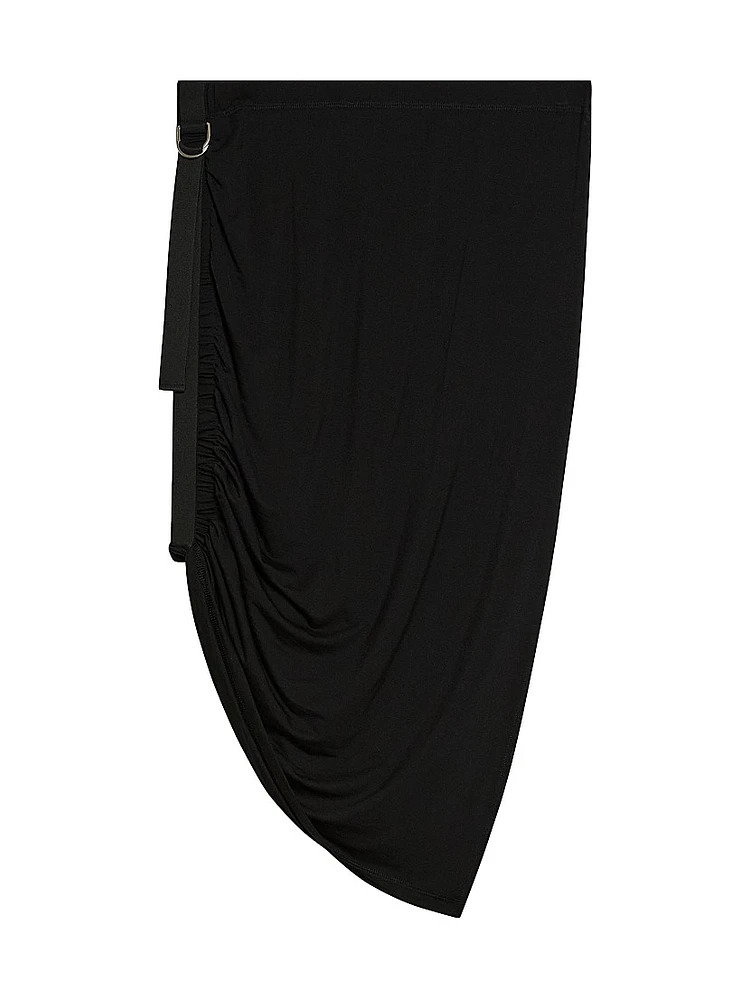 Wind Drape Miniskirt