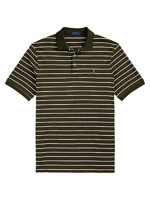Classic-Fit Soft Cotton Polo Shirt