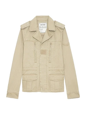 Klimi Cotton Military Jacket