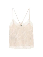 Cabri Jac Chaines Silk Camisole
