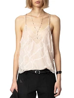 Cabri Jac Chaines Silk Camisole