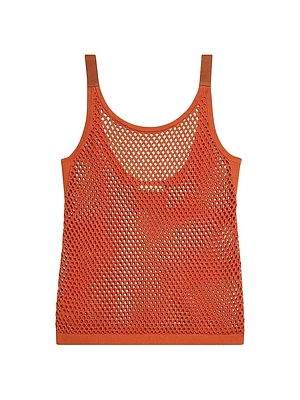 Mesh Cotton Tank