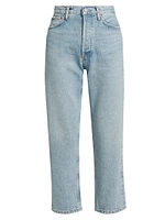 90s Mid-Rise Straight-Leg Crop Jeans
