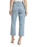 90s Mid-Rise Straight-Leg Crop Jeans