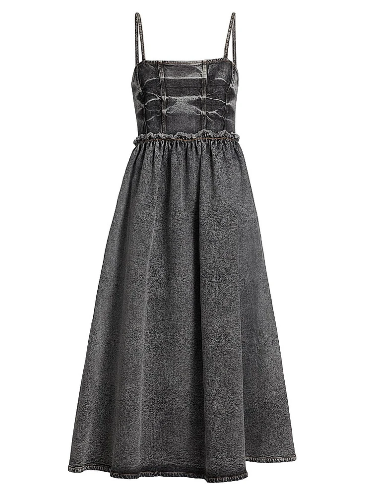 Future Denim Midi-Dress