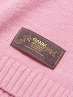 Future Wool-Blend Short-Sleeve Cardigan
