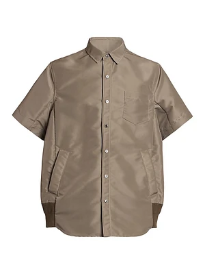 Nylon Twill Shirt