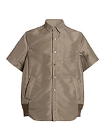 Nylon Twill Shirt