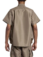 Nylon Twill Shirt