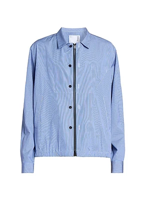 Cotton Poplin Jacket
