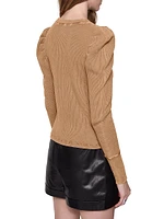 Astrid Puff-Sleeve Top