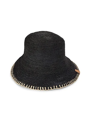 Jade Whipstitch Rollable Hat