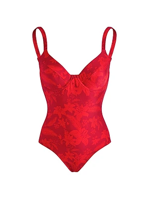 Flower Power One-Piece Swimsuit