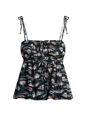 Tallulah Tie-Dye Cover-Up Tank