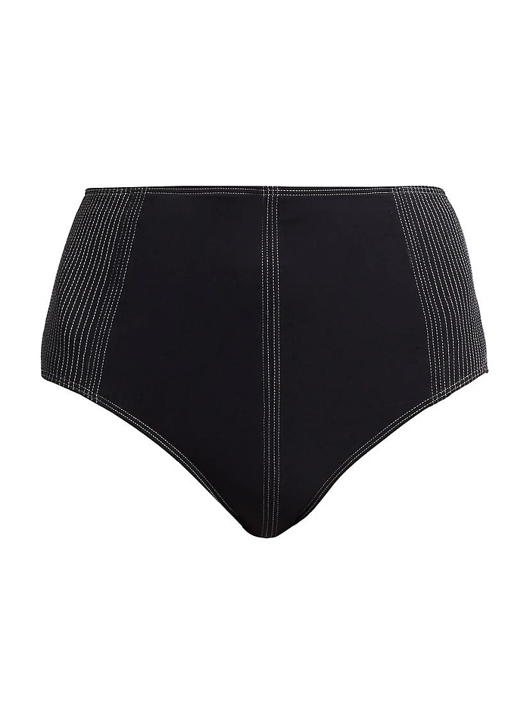 Kiele High-Waisted Bikini Bottom