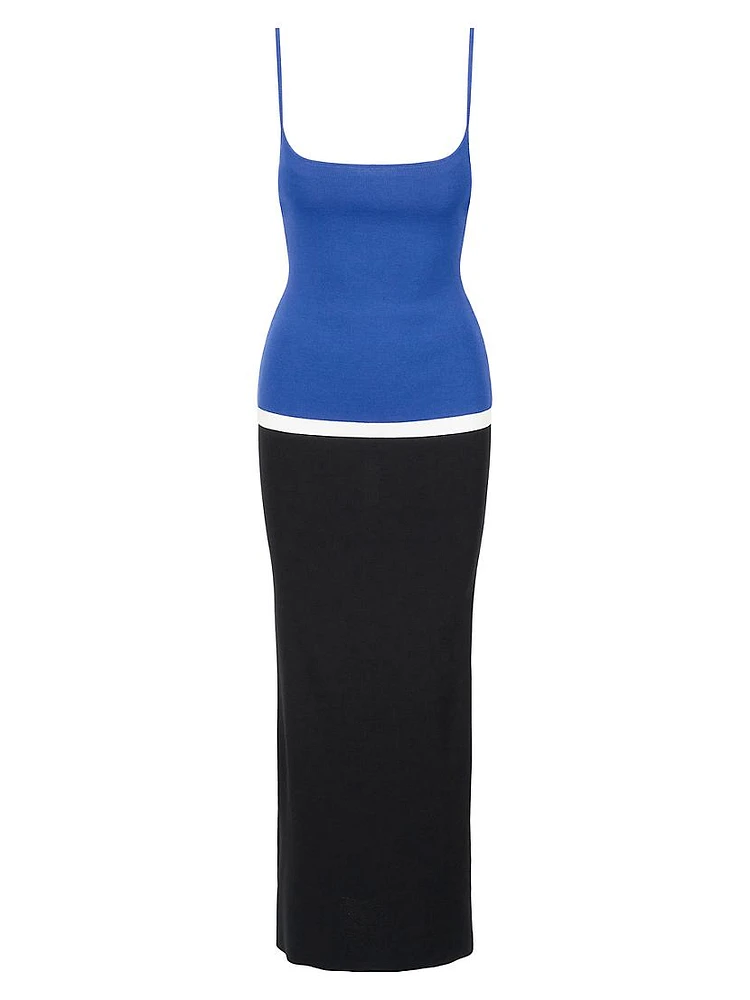 Ignacio Colorblocked Body-Con Dress