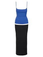 Ignacio Colorblocked Body-Con Dress