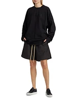 Drawstring Sweat Shorts