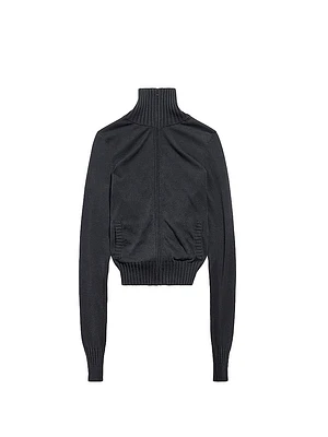 BB Paris Icon Knotted Fitted Zip-Up Jacket