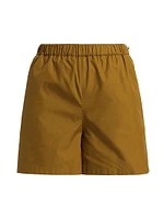 Haway Cotton Poplin Shorts
