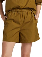 Haway Cotton Poplin Shorts