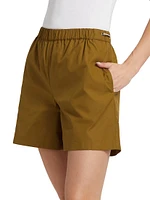 Haway Cotton Poplin Shorts