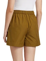 Haway Cotton Poplin Shorts