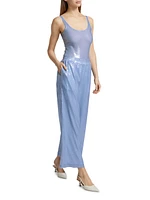 Dina Semi-Sheer Sequin Bodysuit