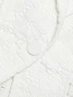Melbourne Floral Guipure Lace Blazer