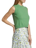 Louden Cashmere Crewneck Sleeveless Top