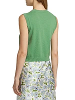 Louden Cashmere Crewneck Sleeveless Top