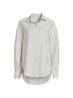 En Vau Oversized Poplin Shirt